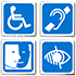 logo accessibilité handicap